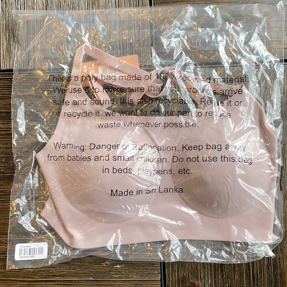 Thirdlove Adjustable Strap Wireless Bra Violet Ice - image 4